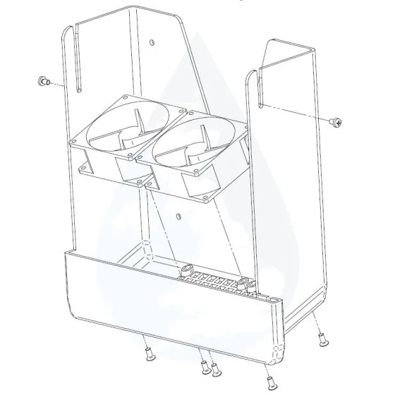 EBARA Wall mounting kit E-SPD TT 11000